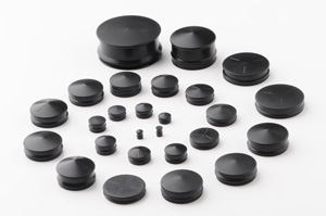 Pistoni in gomma latex-free per siringhe